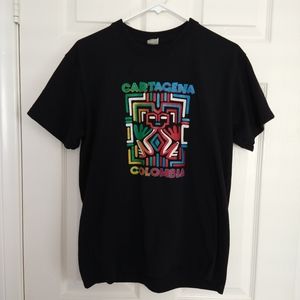 Colorful Cartagena Colombia Men's T-shirt